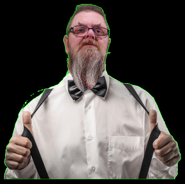 Big Dave with Suspenders