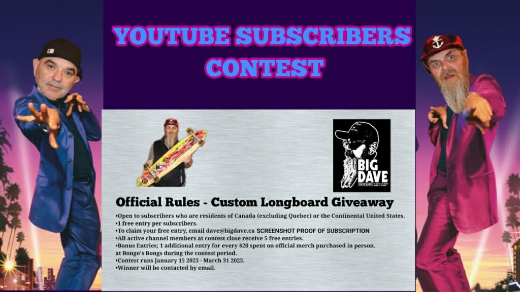 Big Dave Eats Contest - Subsctibe to win!
